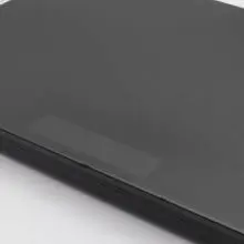 Housing after removal of sticker