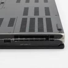 Damaged laptop ventilation grille